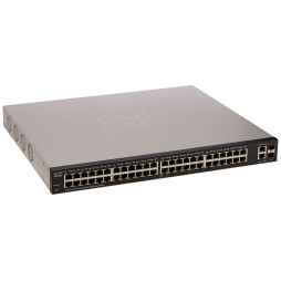 Комутатор Cisco SG200-50FP 48 X 10/100/1000 2 X SFP