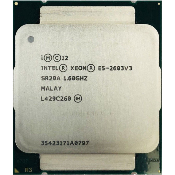 Процесор Intel Xeon E5-2603v3@6x1,60GHz