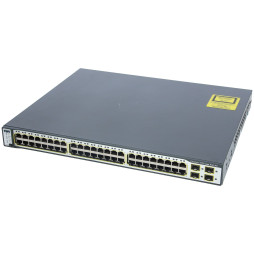 Комутатор Cisco WS-C3750-48PS-S